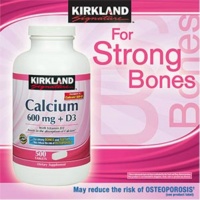 Kirkland Signature Calcium 600 Mg + D3 500 Tablets Kirkland Signature Calcium 600 Mg + D3 500 Tablets