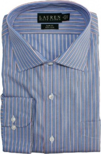 Lauren Ralph Lauren Non Iron Slim-Fit Washed Stripe Dress Shirt Lauren Ralph Lauren Non Iron Slim-Fit Washed Stripe Dress Shirt