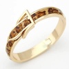 The Fancy Belt-Style Bracelet (Leopard)