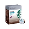 Designed for Starbucks' Verismo coffee systems, these individual-serving pods contain a decaf dark espresso roast.