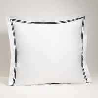 Reserved usually for the world's top hotels, this collection can now be yours. Made with attention to detail, this soft cotton dobby Euro sham is no exception. Reserved usually for the world's top hotels, this collection can now be yours. Made with attention to detail, this soft cotton dobby Euro sham is no exception.