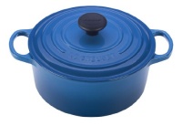 Le Creuset Signature Enameled Cast-Iron 2-Quart Round French Oven, Marseille Le Creuset Signature Enameled Cast-Iron 2-Quart Round French Oven, Marseille