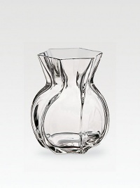 Sparkling clear, pure lead crystal makes a stunning accent in a modern silhouette with stunning curves. From the Corolle Collection 4½ high Hand wash Made in France Sparkling clear, pure lead crystal makes a stunning accent in a modern silhouette with stunning curves. From the Corolle Collection 4½ high Hand wash Made in France