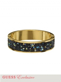 GUESS Gold-Tone Crystal Bangle, GOLD GUESS Gold-Tone Crystal Bangle, GOLD