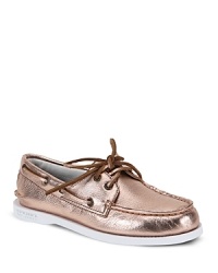 Sperry Top-Sider Girls' A/O Metallic Boat Shoes - Sizes 13, 1-6 Child Sperry Top-Sider Girls' A/O Metallic Boat Shoes - Sizes 13, 1-6 Child