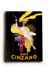 Arte House Wooden Sign, Cinzano Arte House Wooden Sign, Cinzano