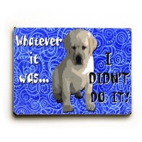 Arte House Wooden Sign, I Didn't Do it Arte House Wooden Sign, I Didn't Do it