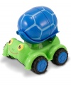 Lift it up and pour it out! There's loads of fun to be had with this turtle cement mixer from Melissa and Doug.