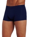 HUGO BOSS Men's Microfiber Boxer Short, Navy, Small