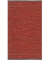 Present your home with gorgeous color, impeccable texture and striking design with the Matador area rug. Crafted in India, it features durable leather strips that are hand-woven in a cotton foundation to create a combination of supreme durability and aesthetically pleasing design.
