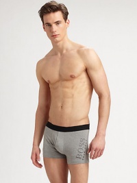 Remarkably soft, slim-fitting boxer briefs, set in lightweight, stretch cotton with signature logo detail.Elastic waistband95% cotton/5% elastaneMachine washImported Remarkably soft, slim-fitting boxer briefs, set in lightweight, stretch cotton with signature logo detail.Elastic waistband95% cotton/5% elastaneMachine washImported