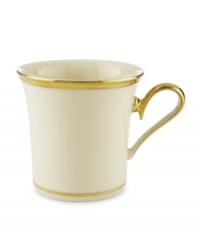 Heirloom-quality ivory bone china edged in polished gold, Eternal is a beautifully classic Presidential pattern designed to bring tradition as well as elegance to your formal entertaining table. Heirloom-quality ivory bone china edged in polished gold, Eternal is a beautifully classic Presidential pattern designed to bring tradition as well as elegance to your formal entertaining table.