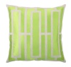 Trina Turk Embroidered Triptych Pillow, Green, 20 x 20
