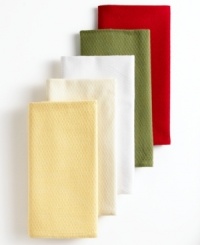 Soft, solid napkins with a textured diamond pattern by Lauren Ralph Lauren dress your table for both casual meals and fine dining occasions. Simply elegant and in versatile shades to complement any style of decor. Soft, solid napkins with a textured diamond pattern by Lauren Ralph Lauren dress your table for both casual meals and fine dining occasions. Simply elegant and in versatile shades to complement any style of decor.
