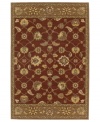 Intricate latticework is marked with antique-inspired florals and medallions in the Shropshire area rug from Karastan, offering a sophisticated, yet casual design for your floors. Crafted of rich New Zealand wool.