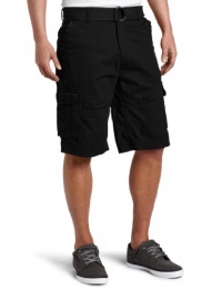 Southpole Men's Basic Cotton Twill Washed Cargo Short Southpole Men's Basic Cotton Twill Washed Cargo Short