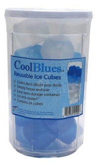 CoolBlues (TM) Reusable Ice Cubes for your Drinks CoolBlues (TM) Reusable Ice Cubes for your Drinks