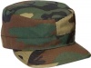 4540 Woodland Camouflage Adjustable Fatigue Cap