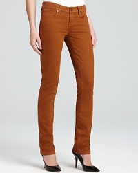Color goes chic as an autumnal shade lends an edge of elegance to these Isaac Mizrahi Jeans, flaunting a flattering straight-leg silhouette for an effortless fit. Color goes chic as an autumnal shade lends an edge of elegance to these Isaac Mizrahi Jeans, flaunting a flattering straight-leg silhouette for an effortless fit.