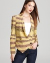 Lend fashion authority to your every day with this Rebecca Minkoff jacket, rendered in sumptuous silk for a luxe look.