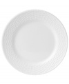 Nantucket Basket is a fine, all-white Wedgwood china dinnerware and dishes pattern with an embossed basket-weave pattern on the edges.