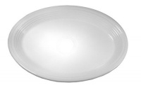 Fiesta 9-5/8-Inch Oval Platter, White Fiesta 9-5/8-Inch Oval Platter, White