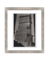 Set your sights on New York's world-famous skyline. A small piece of the iconic Empire State Building comes to light in this timeless wall art, a sophisticated, city-perfect piece for the Lauren Ralph Lauren home. Set your sights on New York's world-famous skyline. A small piece of the iconic Empire State Building comes to light in this timeless wall art, a sophisticated, city-perfect piece for the Lauren Ralph Lauren home.