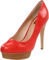 DV by Dolce Vita Women's Bryce Pump, Red Leather, 6.5 M US