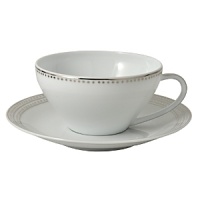 Hailing from the legendary region of Limoges, France, Bernardaud has been crafting fine porcelain creations of exquisite beauty for over 100 years. This elegant, contemporary design, punctuated by platinum, hand-rendered bubbles, is the perfect excuse for a celebration. Hailing from the legendary region of Limoges, France, Bernardaud has been crafting fine porcelain creations of exquisite beauty for over 100 years. This elegant, contemporary design, punctuated by platinum, hand-rendered bubbles, is the perfect excuse for a celebration.