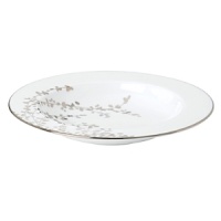 An instant classic from Kate Spade, the Gardner Street Platinum dinnerware collection is the definition of contemporary elegance. Delicate platinum branches with dainty leaves sweep over the sides of this dinnerware, bringing an elegant feel to your table. An instant classic from Kate Spade, the Gardner Street Platinum dinnerware collection is the definition of contemporary elegance. Delicate platinum branches with dainty leaves sweep over the sides of this dinnerware, bringing an elegant feel to your table.