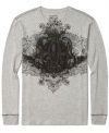 Stay warm in style with this graphic print kit thermal by Retrofit.