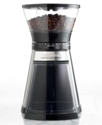 Get your grounds fresh from the kitchen every morning. Cuisinart's conical burr grinder is fully programmable, so you just set the time and wait for the grind. Simply choose the fineness and number of cups, then come back when you're ready to brew! Three-year limited warranty. Model CBM-18. Get your grounds fresh from the kitchen every morning. Cuisinart's conical burr grinder is fully programmable, so you just set the time and wait for the grind. Simply choose the fineness and number of cups, then come back when you're ready to brew! Three-year limited warranty. Model CBM-18.