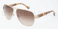 D&G 6080 Sunglasses Pale Gold / Brown Gradient D&G 6080 Sunglasses Pale Gold / Brown Gradient