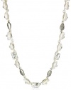 Judith Jack Sterling Silver, Marcasite and Keshi Pearl Necklace