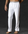 This is the essential pajama pant from Polo Ralph Lauren, rendered in soft cotton jersey for the ultimate comfort