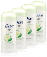 Dove Ultimate go fresh Cool Essentials, Cucumber & Green Tea Antiperspirant/Deodorant, 5.2 Ounce Twin Packs (Pack of 2)