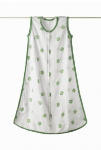 Aden by aden + anais 100% Cotton Muslin Sleeping Bag, Mod Turtle, Medium Aden by aden + anais 100% Cotton Muslin Sleeping Bag, Mod Turtle, Medium