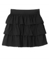 The little black skirt. This classic plus size piece from BCX can turn a tee shirt into a party outfit in an instant. (Clearance)