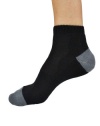 6 Pairs: Bolter Athletic Quarter Crew Socks Low Cut Style # 3323