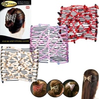 As Seen on TV EZ Combs Complete Collection 6 Pack (Black with Pearl, Brazilian Rosewood, Blue Crystal, Cranberry, Sandlewood, Crystal Pink) As Seen on TV EZ Combs Complete Collection 6 Pack (Black with Pearl, Brazilian Rosewood, Blue Crystal, Cranberry, Sandlewood, Crystal Pink)