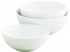 Tag Whiteware Porcelain Ceramic Serving Bowls, Graduated Sizes, Set of 3
