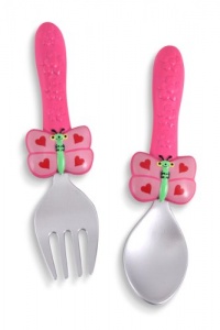 Melissa & Doug Bella Butterfly Fork And Spoon Melissa & Doug Bella Butterfly Fork And Spoon