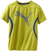 Puma - Kids Boys 2-7 Radial Tee, Green, 4 Puma - Kids Boys 2-7 Radial Tee, Green, 4