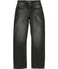 Akademiks Big Sage Straight Fit Jeans (Sizes 8 - 20) - black wash, 8 Akademiks Big Sage Straight Fit Jeans (Sizes 8 - 20) - black wash, 8