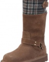 UGG Australia Children's Maura Fleece Lined Boots,Chocolate,3 Child US