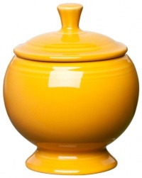 Fiesta 9-Ounce Individual Covered Sugar, Marigold Fiesta 9-Ounce Individual Covered Sugar, Marigold