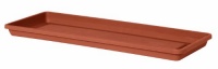 Fiskars 53030C 30-Inch Terrabox Rectangle Planter Tray, Color Clay Fiskars 53030C 30-Inch Terrabox Rectangle Planter Tray, Color Clay