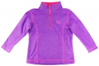 Gutsy Toddler Girls Violet Long Sleeve Half Zipped Fleece Jacket/Top 2T 3T 4T Gutsy Toddler Girls Violet Long Sleeve Half Zipped Fleece Jacket/Top 2T 3T 4T