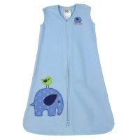 HALO SleepSack Wearable Blanket for Babies - Fleece BLUE MEDIUM HALO SleepSack Wearable Blanket for Babies - Fleece BLUE MEDIUM