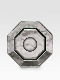 A unique mottling technique lends a hand-thumbed, hammered design to a beautiful metallic stoneware side plate with the look of an old-world favorite. From the Pewter Collection7 diam.Ceramic stonewareDishwasher safeImported A unique mottling technique lends a hand-thumbed, hammered design to a beautiful metallic stoneware side plate with the look of an old-world favorite. From the Pewter Collection7 diam.Ceramic stonewareDishwasher safeImported